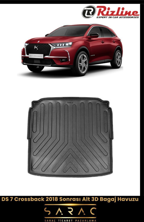 Ds 7 Crossback 2018 Sonrası Alt 3D Bagaj Havuzu