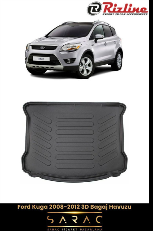 Ford Kuga 2010 Model 3D Bagaj Havuzu