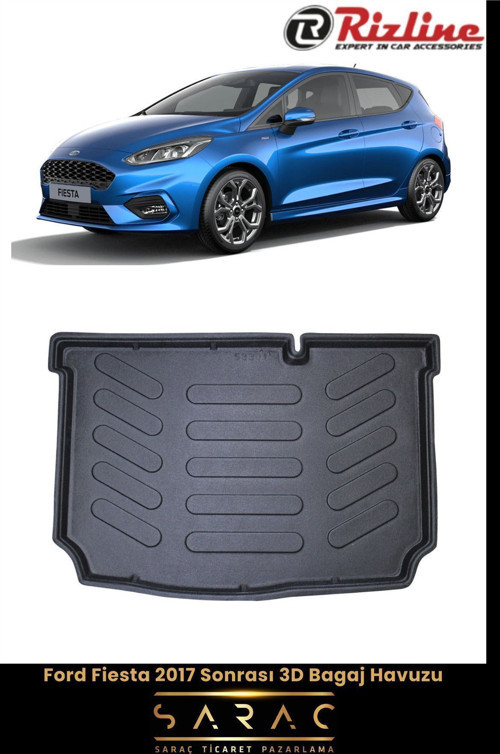 Ford Fiesta 2020 Model 3D Bagaj Havuzu