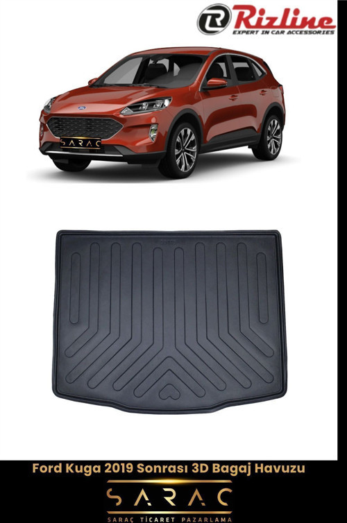 Ford Kuga 2023 Model 3D Bagaj Havuzu