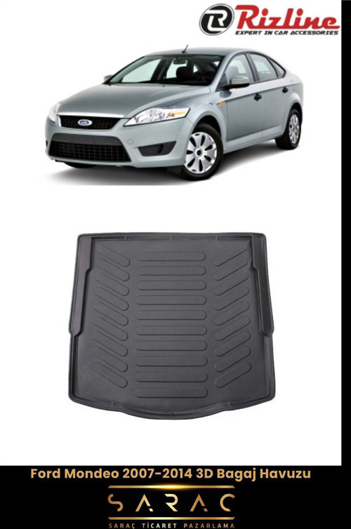 Ford Mondeo 2008 Model 3D Bagaj Havuzu
