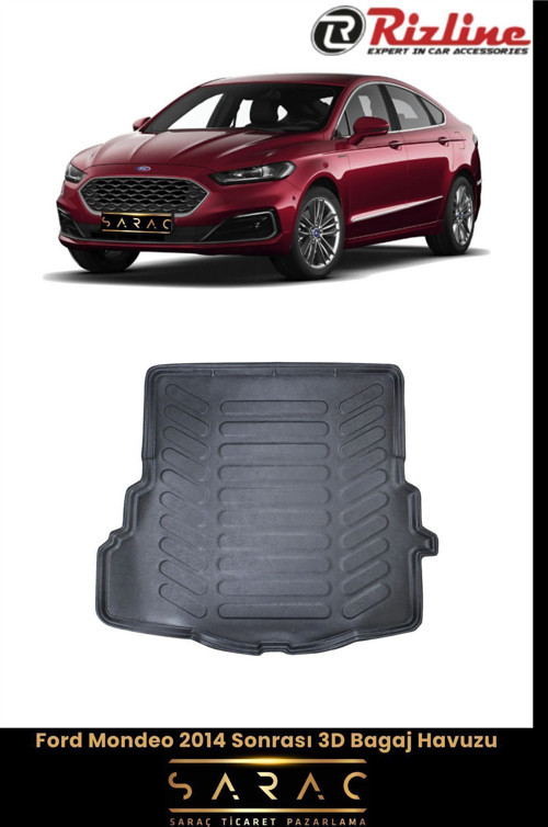 Ford Mondeo 2019 Model 3D Bagaj Havuzu