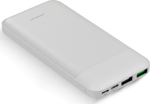 PBS150 Taşınabilir 10.000mAh 2 USB 1 PD Çıkışlı 10W Powerbank Beyaz