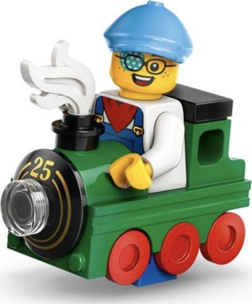 Minifigures 71045 Series 25 : 10.Train Kid +5 Yaş (1 Parça)