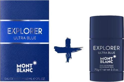 Explorer Ultra Blue EDP Erkek Parfüm 60 ML+ Stick Deodorant Erkek 75Gr