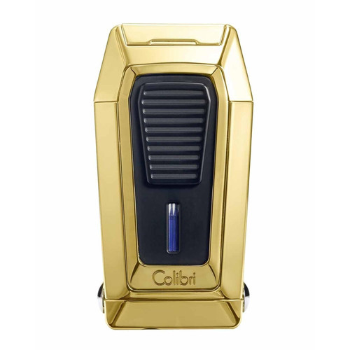 Gotham 3 Jet Alev Puro Çakmağı V-Cut Gold LI970C6