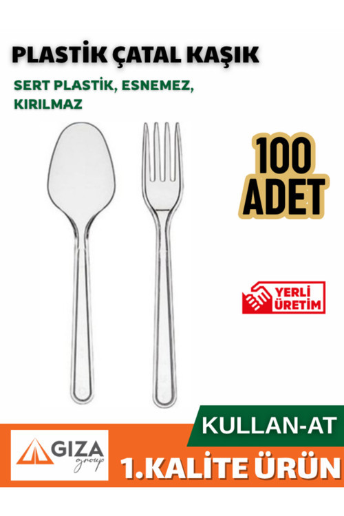 50 Çatal - 50 Kaşık Set