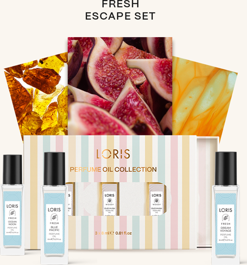 Fresh Escape Kadın Parfüm Yağı Seti – 3’lü Özel Koleksiyon