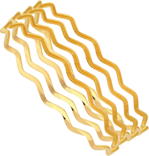 40 gr 22 Ayar Zigzag Ajda Bilezik ( 10gr x 4 Adet )