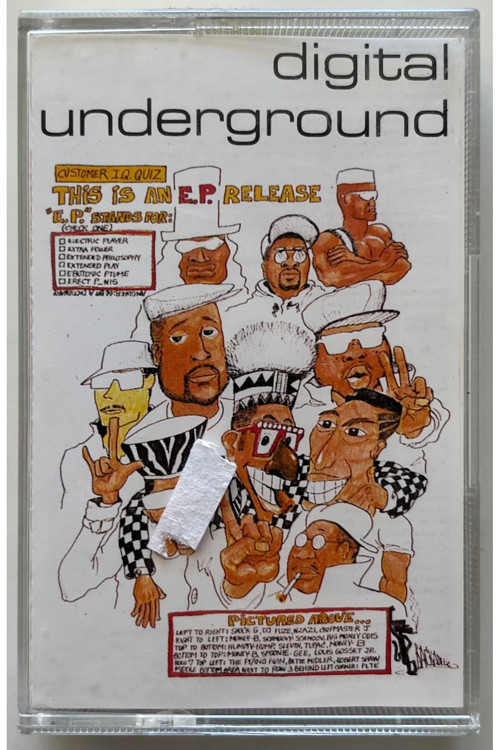 Digital Underground This Is An Ep Release Kaset (Orijnal Dönem Kağıt Baskı Kaset)