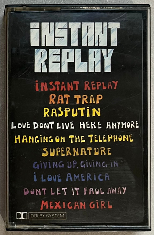Instant Replay Kaset (Orjnal Dönem Baskı Kaset)
