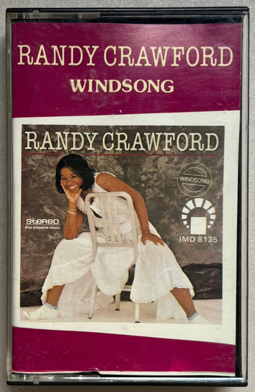 Randy Crawford Windsong Kaset (Orjnal 1982 Dönem Imd Suudi Arabistan Baskı Kaset)