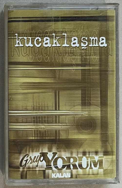 Grup Yorum Kucaklaşma Kaset (Orjnal Dönem Baskı Kaset)