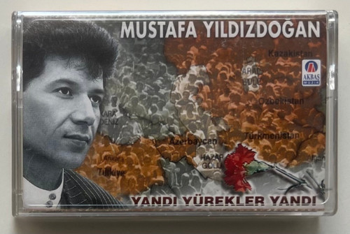 Mustafa Yıldızdoğan Yandı Yürekler Yandı Kaset (Orjnal Dönem Baskı Kaset)