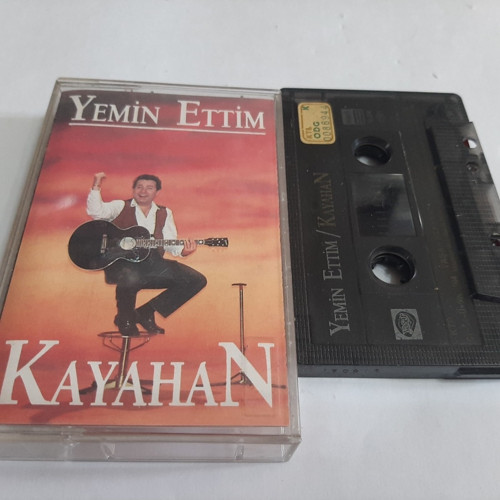 Kayahan Yemin Ettim Cam Baskı Kaset