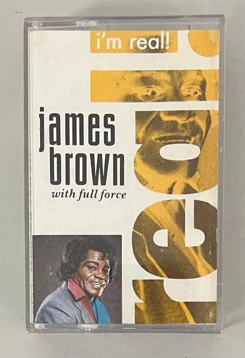 James Brown With Full Force I'M Real Kaset