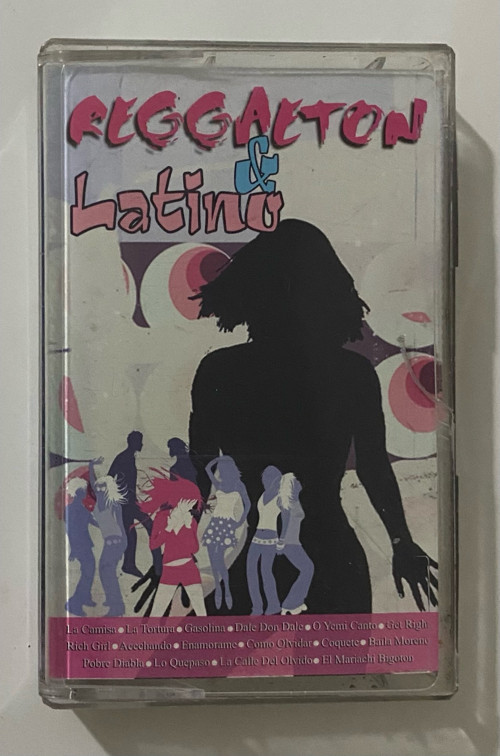 Reggaeton Latino Kaset (Orjnal Dönem Baskı Kaset)