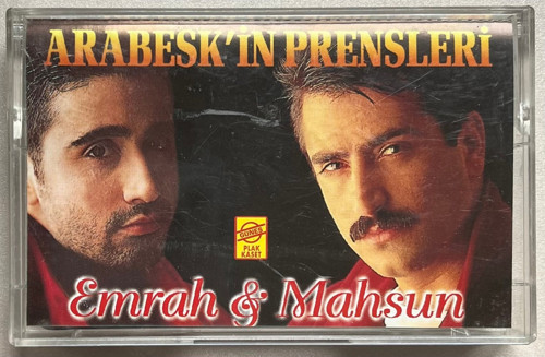 Arabesk'İn Prensleri Emrah & Mahsun Kırmızıgül Kaset (Orjnal 1996 Dönem Baskı Kaset)