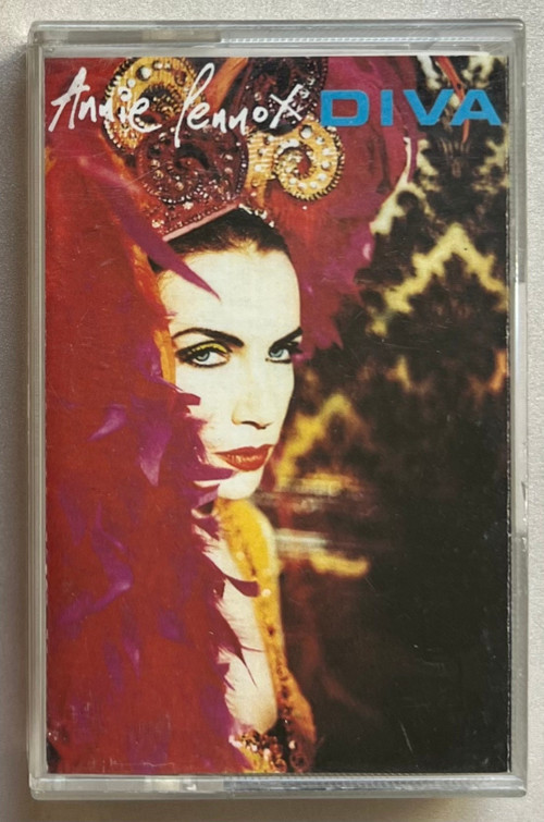 Annie Lenox Diva Kaset (Orjnal Dönem Kağıt Baskı Kaset)