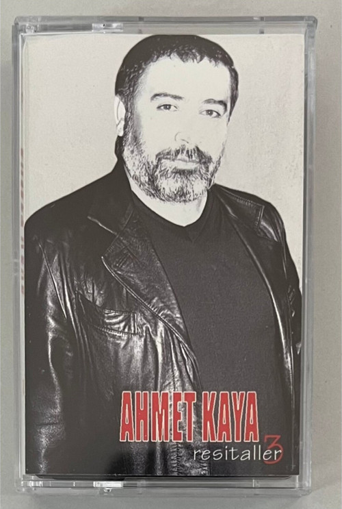 Ahmet Kaya Resitaller 3 Kaset (Orjnal Dönem Baskı Kaset)
