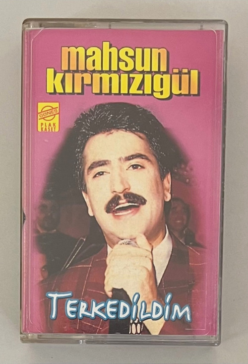 Mahsun Kırmızıgül Terkedildim Kaset (Orijinal Dönem Baskı Kaset)