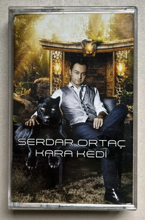 Serdar Ortaç Kara Kedi Kaset (Orijinal Dönem Baskı Kaset)