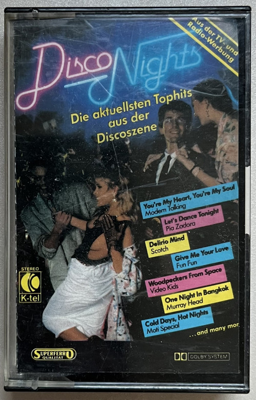 Disco Nights Kaset (Orijnal Dönem Baskı Kaset)