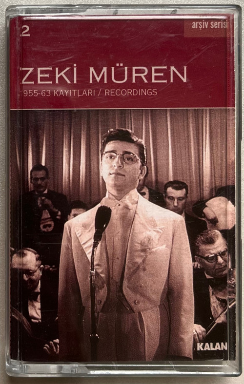 Zeki Müren 1955-63 Kayıtları Arşiv 2 Kaset (Orijinal Dönem Baskı Kaset)