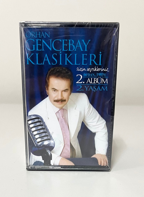Orhan Gencebay Klasikleri Sizin Seçtikleriniz 2.Albüm 2.Yaşam Sıfır Jelatinli Çift Kaset