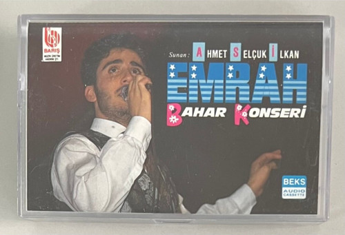 Emrah Bahar Konseri Kaset (Orjnal Dönem Baskı Kaset)