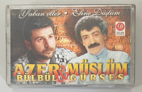 Azer Bülbül & Müslüm Gürses Yaban Eller Eline Düştüm Kaset (Orijinal Dönem Baskı Kaset)