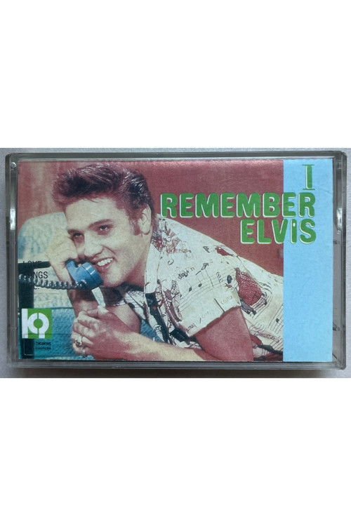 I Remember Elvis Presley Love Songs Kaset (Orijinal Dönem Kağıt Türk Baskı Kaset)