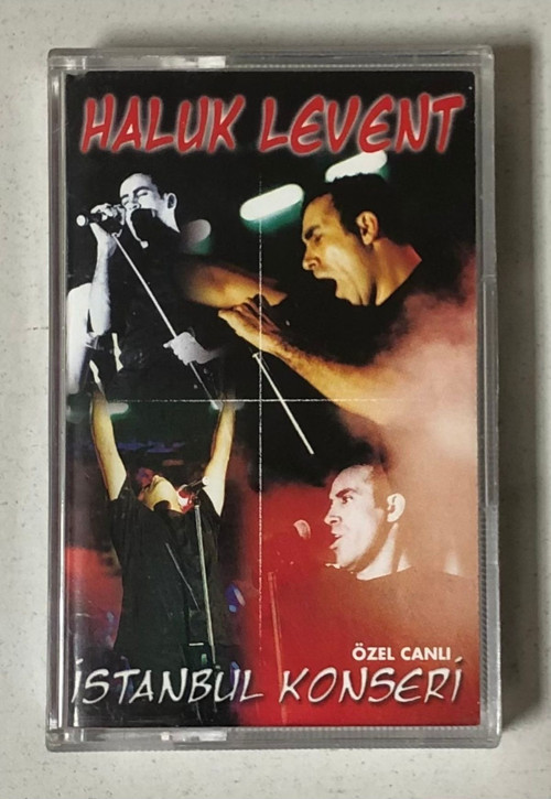 Haluk Levent İstanbul Konseri Kaset (Orjinal Dönem Baskı Kaset)