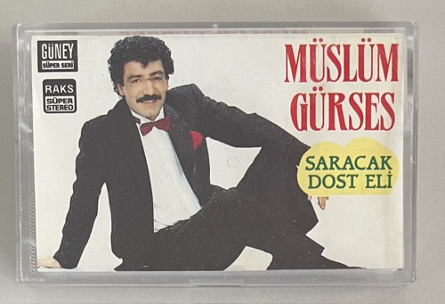 Müslüm Gürses Saracak Dost Eli Kaset (Orjnal Dönem Baskı Kaset)