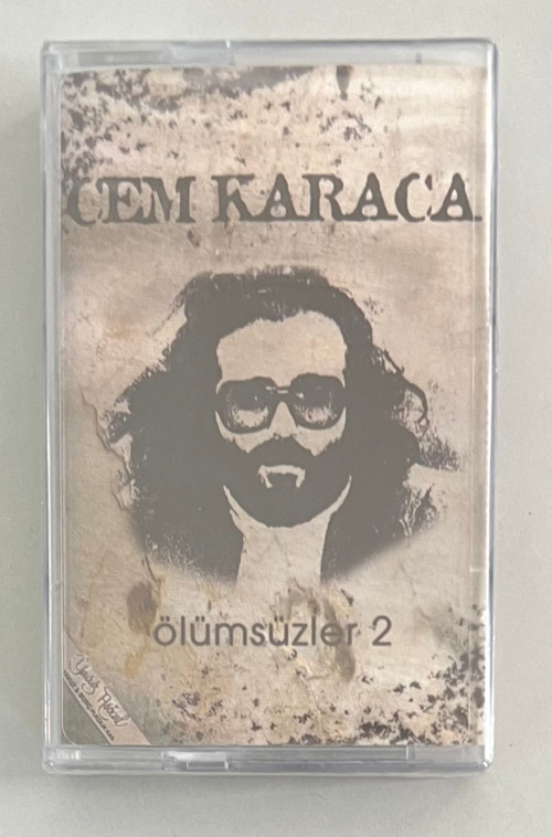 Cem Karaca Ölümsüzler 2 Kaset (Jelatininde Sıfır Orjnal Dönem Baskı Kaset)