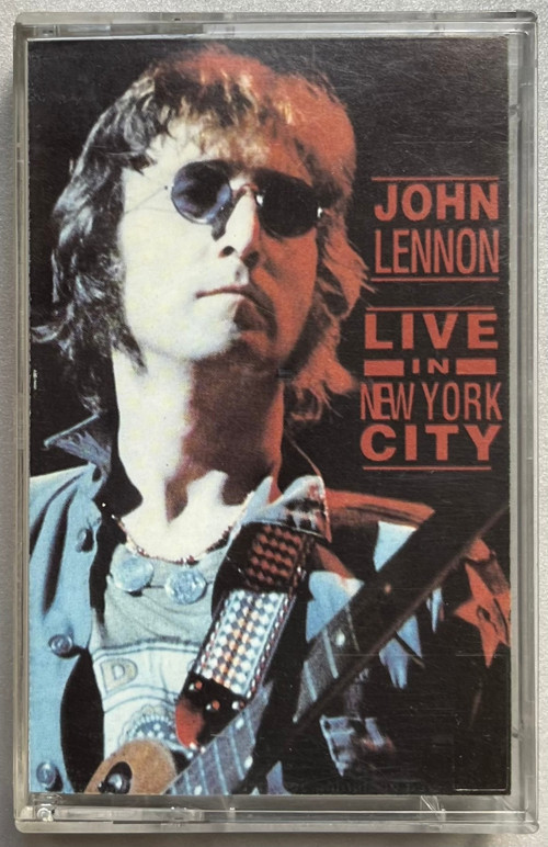 John Lennon Live In New York City Kaset (Orjnal 1986 Dönem Türk Baskı Kaset)