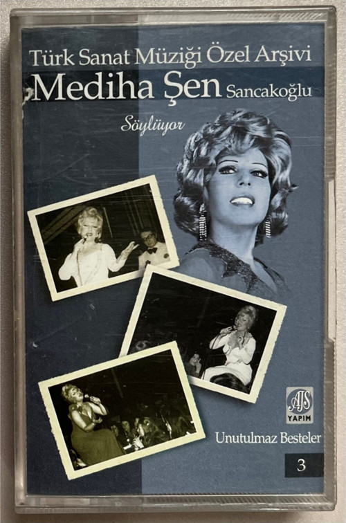 Mediha Şen Sancakoğlu Türk Sanat Müziği Özel Arşivi Kaset (Orijinal Dönem Baskı Kaset)
