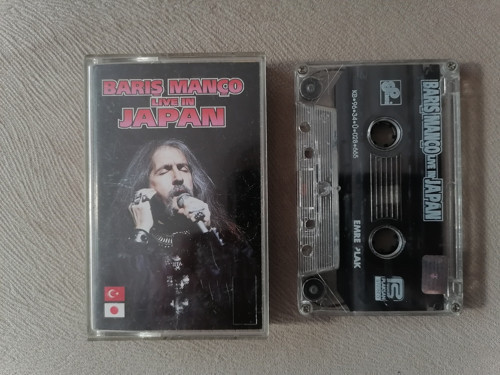 Barış Manço - Live In Japan - 1996 Türkiye Basım Kaset Albüm 2. El