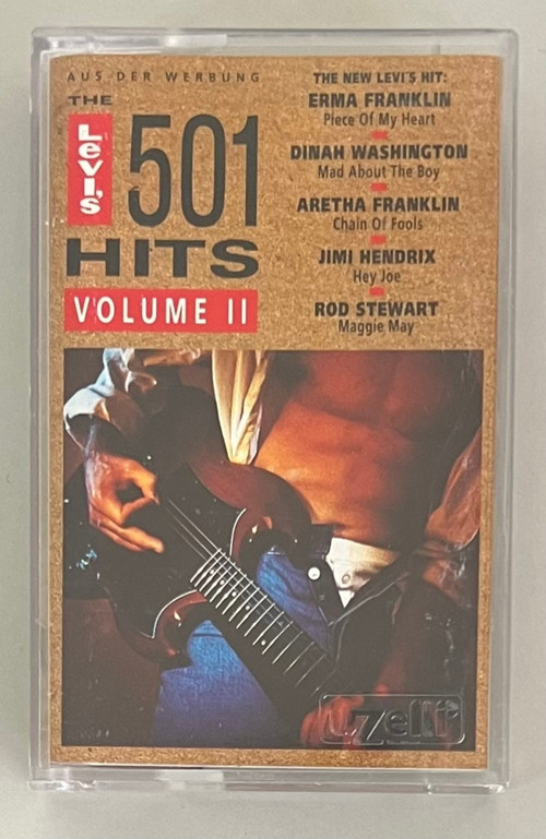 The Levis 501 Hits Volume Iı Kaset (Orijnal Dönem Baskı Kaset)