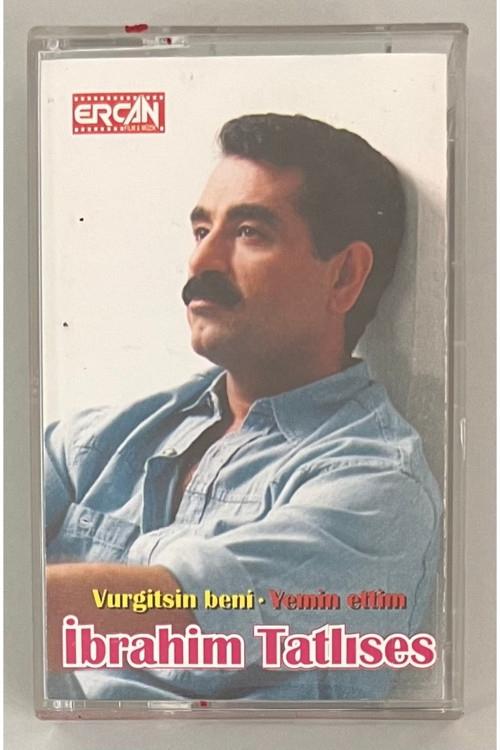 İbrahim Tatlıses Vurgitsin Beni Yemin Ettim Baskı Kaset (Orijinal Dönem Baskı Kaset)