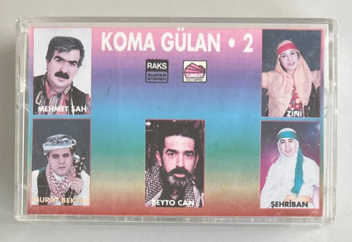 Koma Gülan 2 Kaset (Orjinal Dönem Baskı)