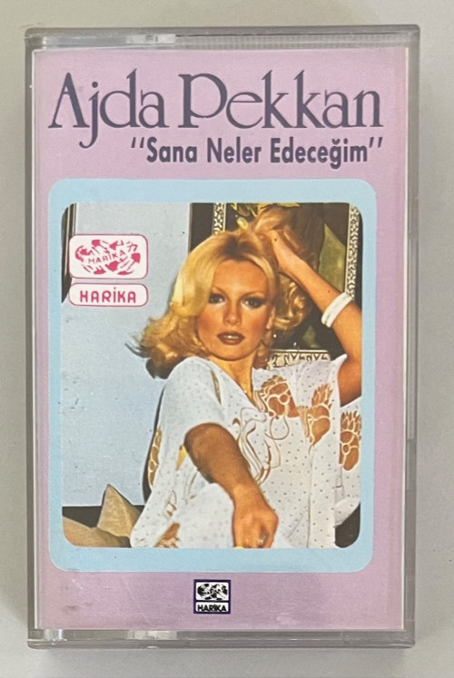 Ajda Pekkan Sana Neler Edeceğim Kaset (Nadir Kapak Orijnal Dönem Kağıt Kaset)