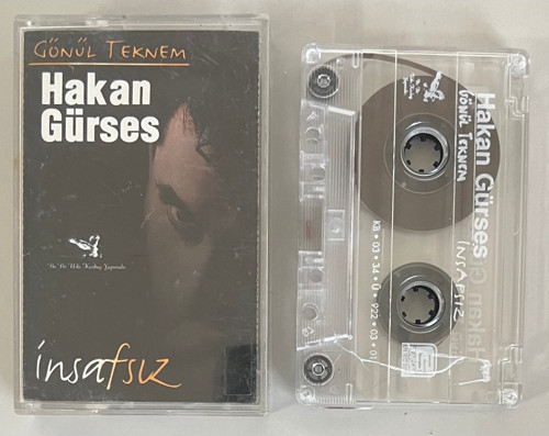 Hakan Gürses Gönül Teknem İnsafsız Kaset