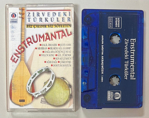 Enstrumantal Zirvedeki Türküler Kaset