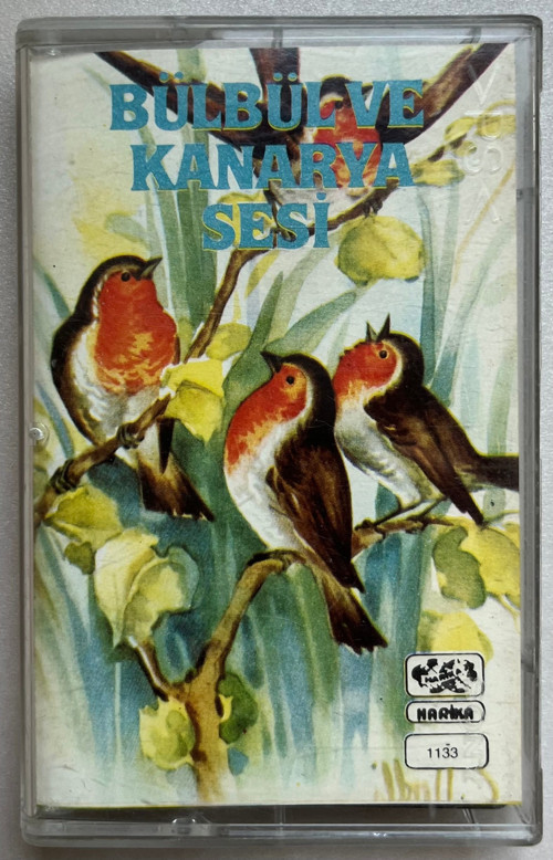 Bülbül Sesleri Kanarya Sesleri Kaset (Orijnal Dönem Kağıt Baskı Kaset)