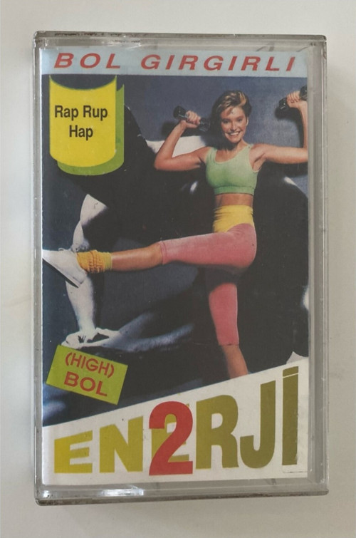 Bol Enerji Gırgırlı Rap Rup Hap Kaset (Orjnal Dönem Kağıt Baskı Kaset)