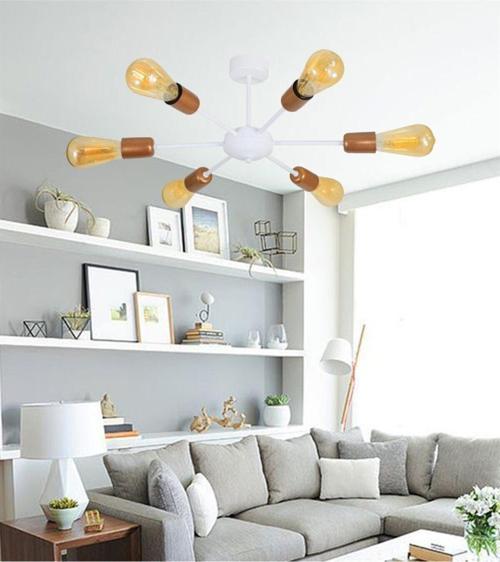 Altılı Akrobat Model Plafonyer Tavana Monte Avize