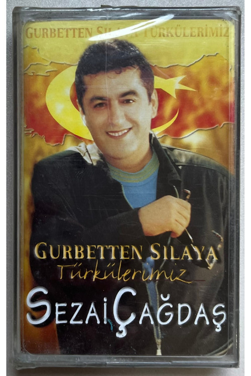 Sezai Çağdaş Gurbetten Sılaya Türkülerimiz Kaset (Jelatinli Sıfır Orijnal Dönem Baskı Kaset)