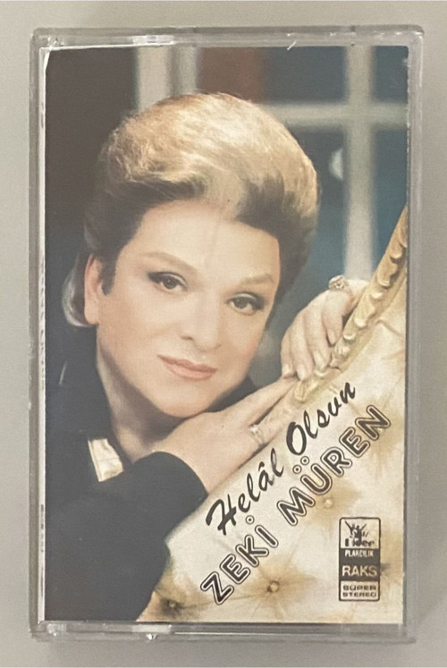 Zeki Müren Helal Olsun Kaset (Orjinal Dönem Kağıt Baskı)