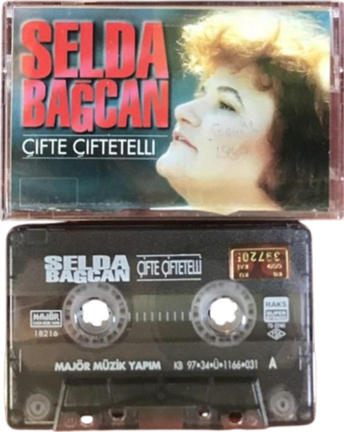 Selda Bağcan Çifte Çiftetelli Jelatinli Cam Baskı Kaset
